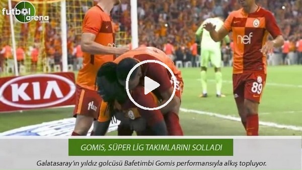Bafetimbi Gomis, Süper Lig takımlarını solladı