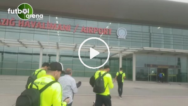 Çaykur Rizespor, Elazığ'a gitti