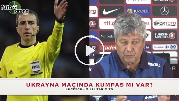 Lucescu'dan Ukrayna maçında kumpas iması!