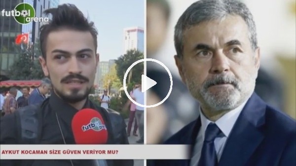 Aykut Kocaman'a güveniyor musunuz?