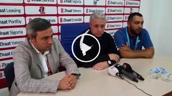 Sumudica: "Oyuncuların daha fazla çalışmaları gerek"