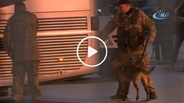 Takım otobüsüne bomba araması yapıldı