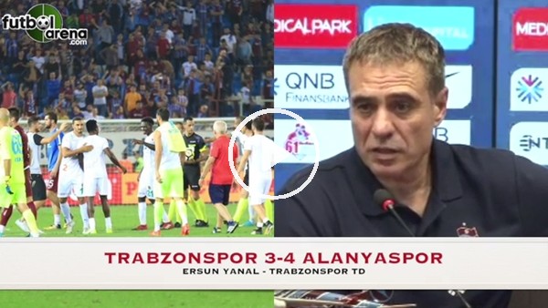 Ersun Yanal: "Ciddi bir kazaydı"