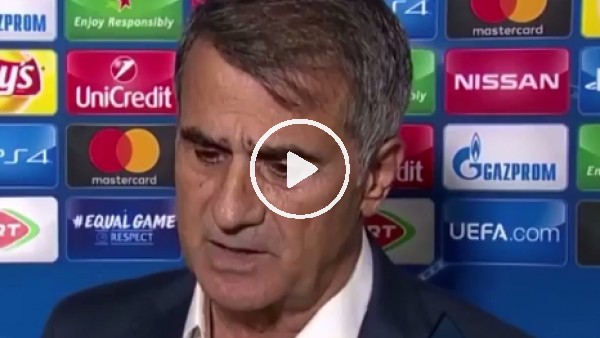 Şenol Güneş: "Kazanmak önemliydi"