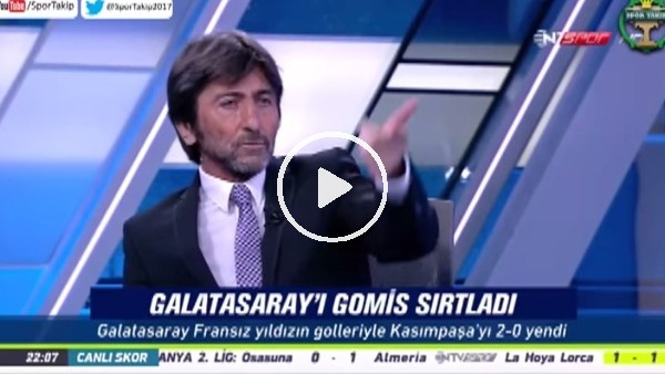 Rıdvan Dilmen'den Gomis'e övgüler! ''Adam doymuyor ki...''