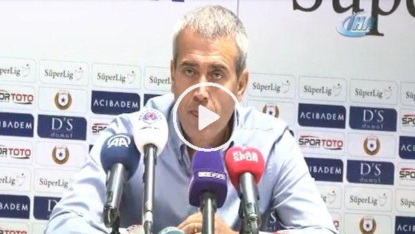 Kemal Özdeş: "Hakemin sonuca etki edecek hataları olmadı"