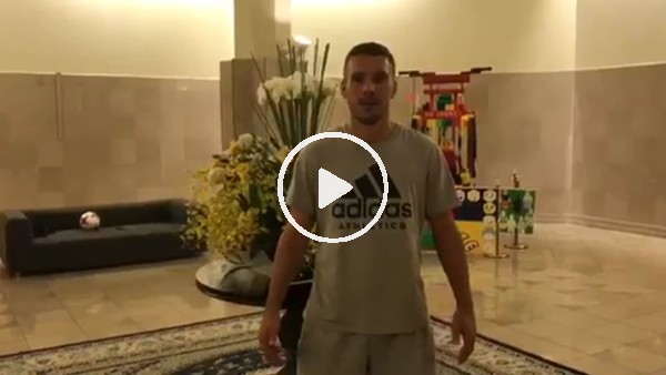 Lukas Podolski kurban bayramını kutladı