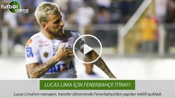 Lucas Lima'nın menajerinden Fenerbahçe itirafı