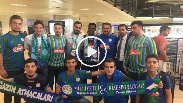 Rizespor'un yeni transferi Lincoln, İstanbul'da böyle karşılandı