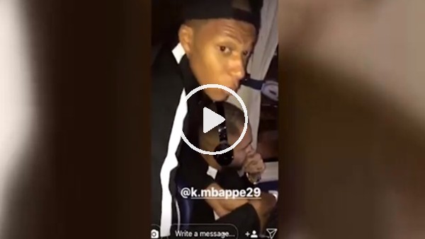 Mbappe ısrarlı pizza ikramını reddetti