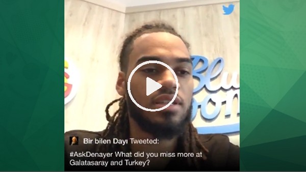 Denayer en sevdiği yemeği açıkladı