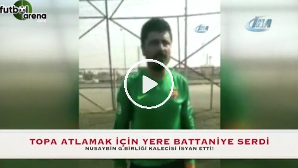 Kaleye halı serdi, TFF'ye isyan etti!