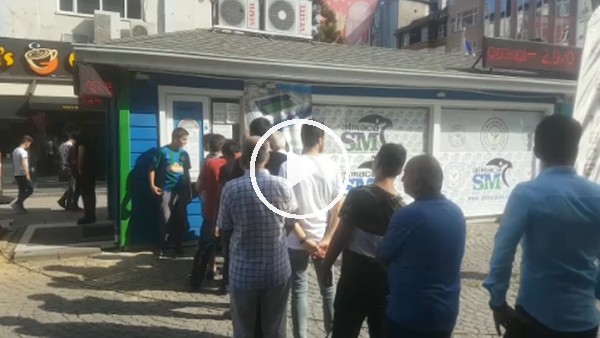 Ri̇zesporlu tarartarlar bilet kuyruğunda!