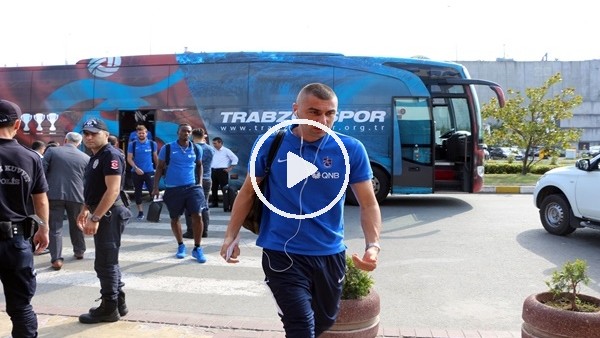 Trabzonspor, İstanbul'a gitti