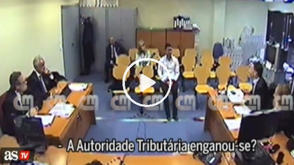 Cristiano Ronaldo'nun mahkeme salonundaki görüntüleri!