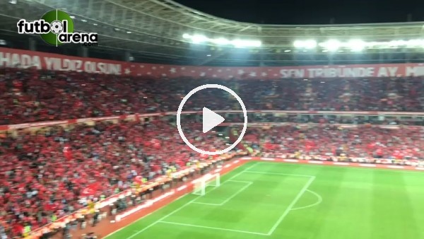 Eskişehir'de maç sonu müthiş sevinç görüntüleri