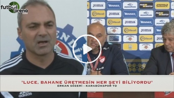 Erkan Sözeri:'' Lucescu her şeyi biliyordu''
