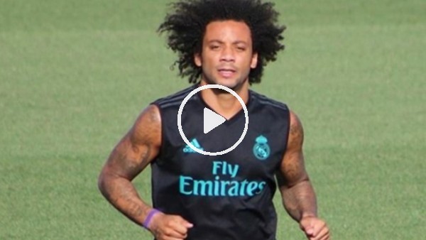 Marcelo takım arkadaşlarını ipe dizdi