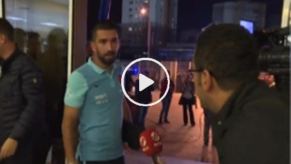 Arda Turan'ı sinirlendiren soru