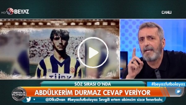 Abdülkerim Durmaz'dan Fenerbahçe taraftar grubuna sert tepki! "Aklınızı alırım..."