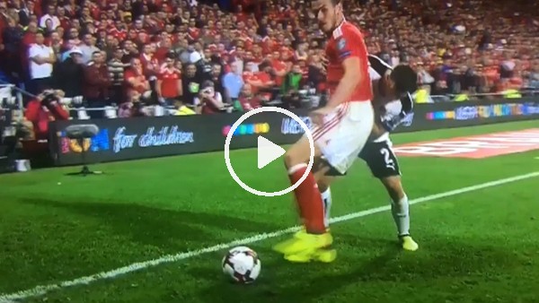 Gareth Bale'den aynı anda iki rakibine bacak arası!