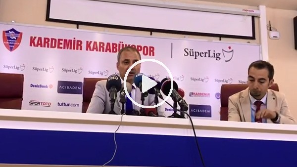 Erkan Sözeri'nin Beşiktaş maçı sonrası açıklamaları