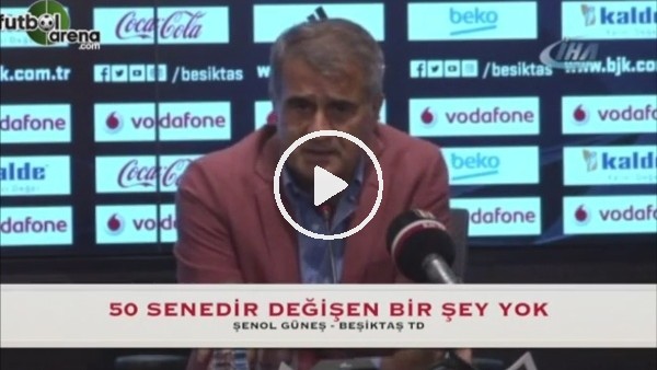Şenol Güneş yabancı kuralı sorusuna böyle cevap verdi