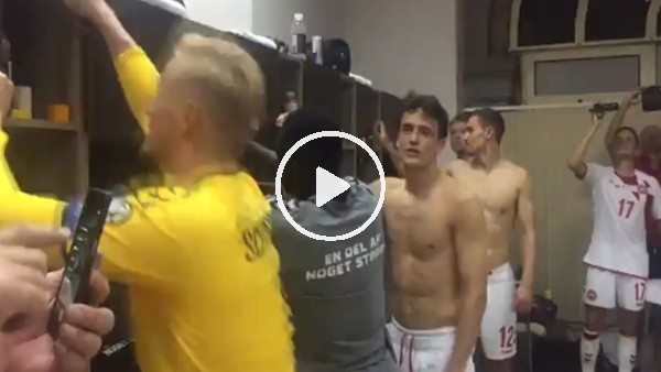 Danimarka'nın çılgın kutlaması!