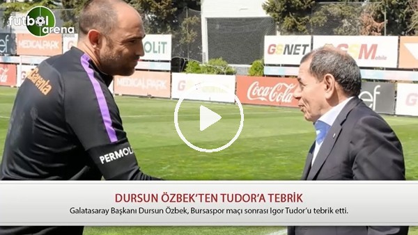 Dursun Özbek'ten Tudor'a tebrik