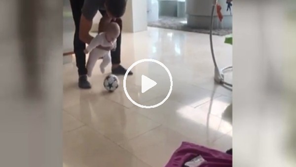 Steven Gerrard'ın oğlu babasının izinde!