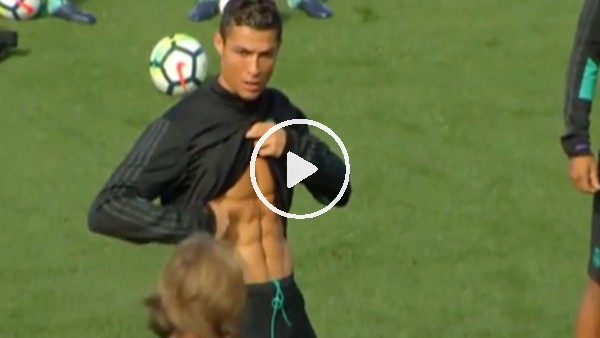 Ronaldo'dan kas şovu!