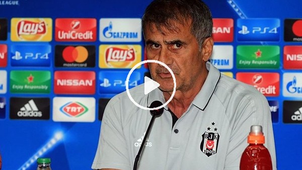 Şenol Güneş: "Taktiğimizi yarın görürsünüz"
