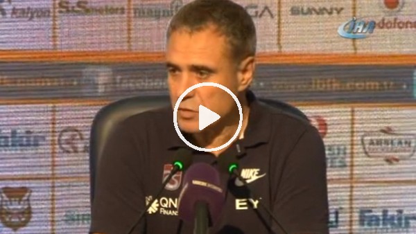 Ersun Yanal'ın Başakşehir maçı sonrası açıklamaları