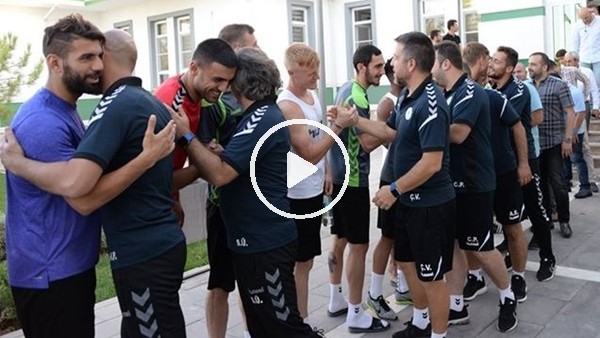 Atiker Konyaspor'da bayramlaşma yapıldı