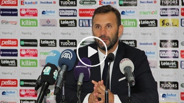 Okan Buruk: "Hakemin maçın geneline çok etkisi olduğunu göremedim"