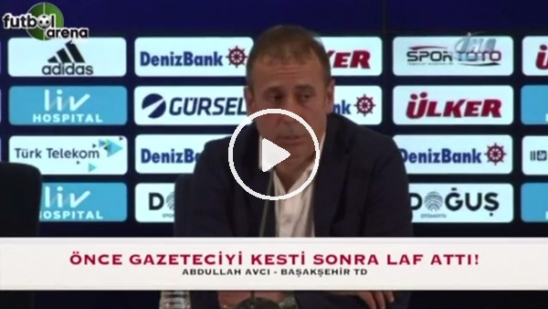 Abdullah Avcı: "Hakem deyince dikkatinizi mi çekti?"