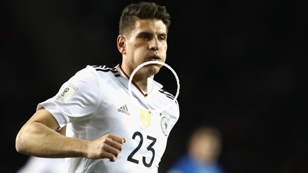 Mario Gomez'in Norveç'e attığı kafa golü