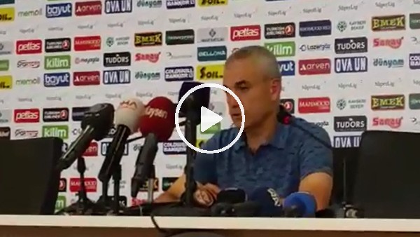 Rıza Çalımbay: "Biz bu tempoyla kimseyi yenemeyiz"