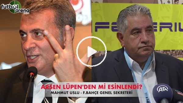 Mahmut Uslu'dan Fikret Orman'a "Arsen Orman" benzetmesi