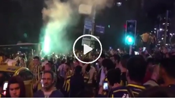 Kadıköy'de derbi coşkusu