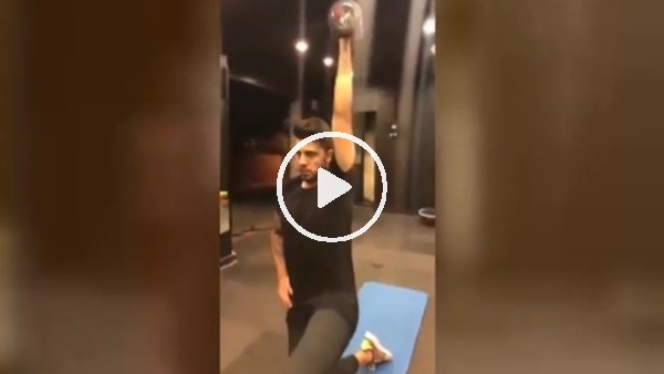 Ozan Tufan sıkı çalışıyor!