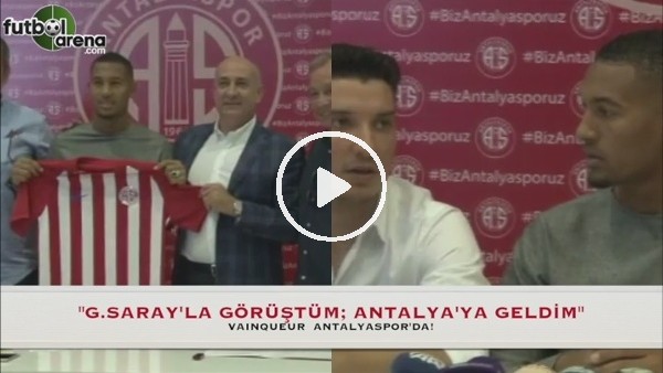 Vainqueur: ''Galatasaray'dan teklif aldım ancak...''