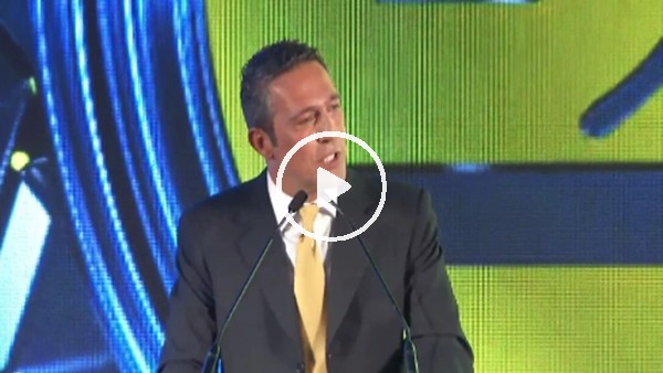 Ali Koç'un Fenerbahçe Başkan adaylığını açıkladığı an!