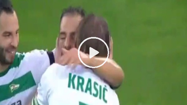 Krasic'ten şık asist