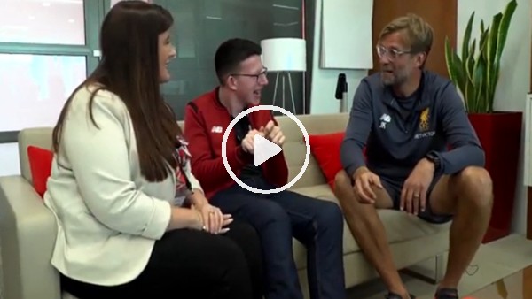Jurgen Klopp engelli taraftarı kırmadı