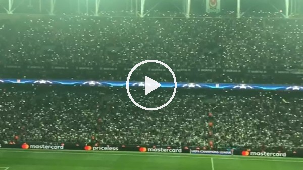 Vodafone Park'ta ışıklar gidince