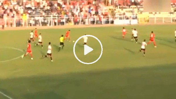 Ankara Adliyespor oyuncusundan harika gol!