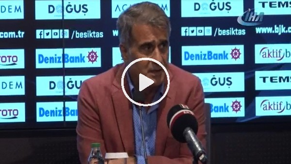 Şenol Güneş: "Hata oranı giderek azalıyor"