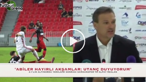 Alpay Özalan: "Karşışınıza çıkmaya utanıyorum"