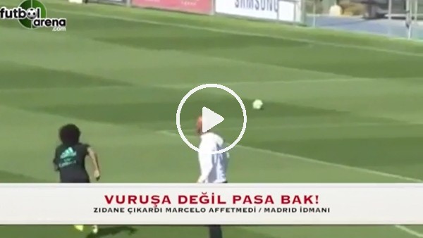 Zidane'dan Marcelo'ya enfes pas!